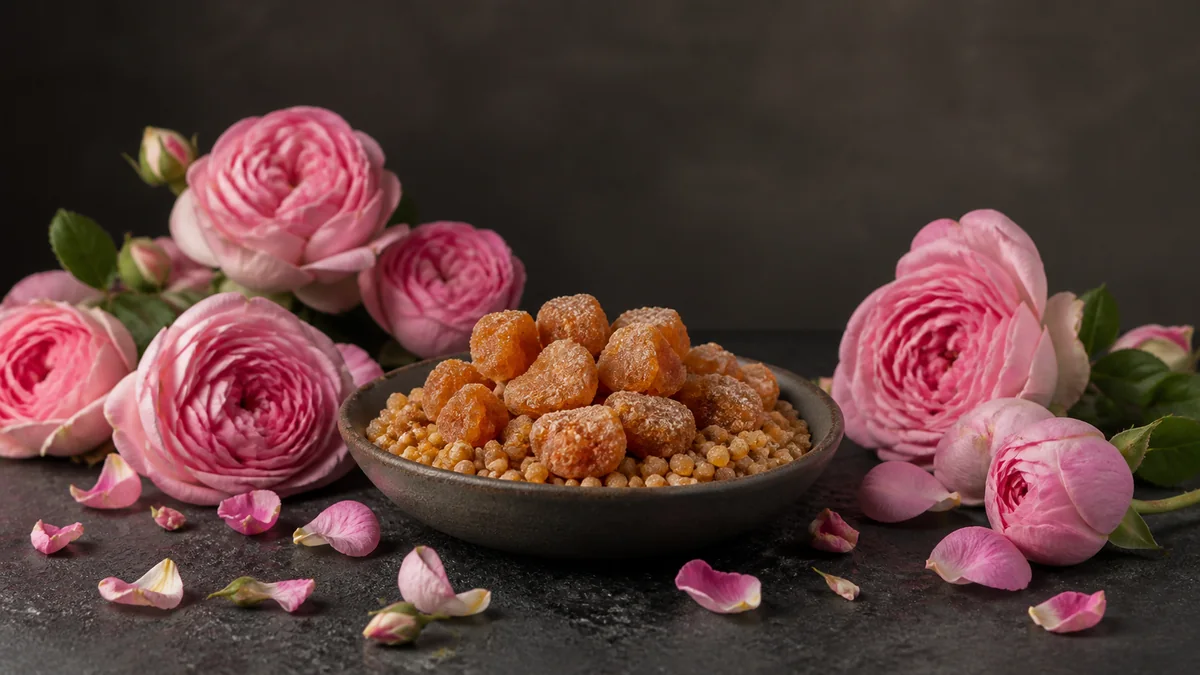 Rose Centifolia Floral Wax – renewable feedstock product from Bio Green Wax